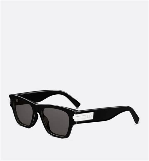 dior cd link s2u|CD Link S2U Black Rectangular Sunglasses .